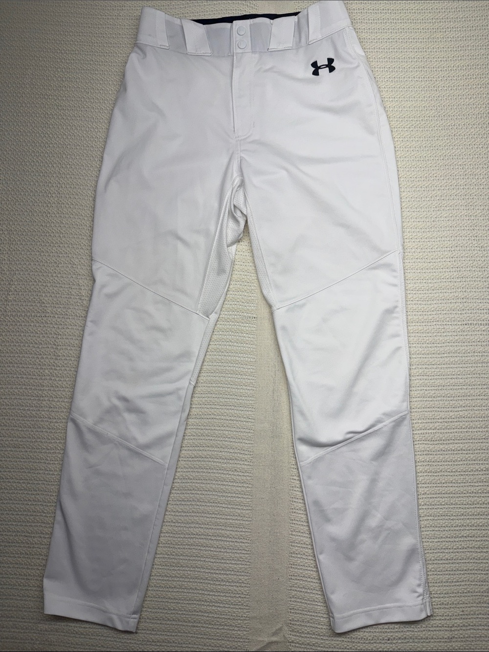 Under Armour White Men's Athletic Baseball Pants
